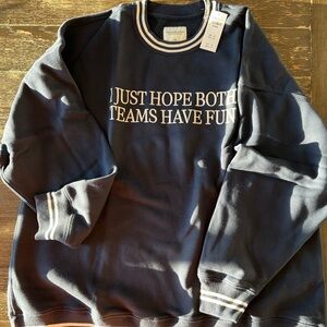 Abercrombie Sporty Graphic Vintage Sunday Crew